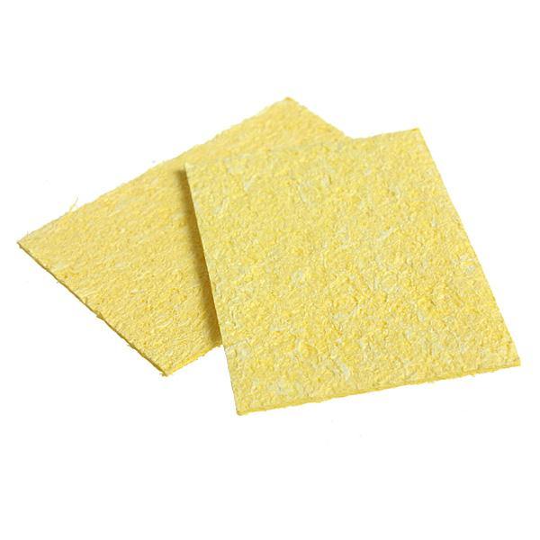 DANIU 10Pcs Welding Soldering Iron Tip Replacement Sponge Cleaning Pads