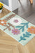 Feblilac Lovely Sunflower and Tree Tufted Bath Mat