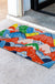 Feblilac Colorful Mountains PVC Coil Door Mat