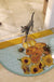 Feblilac Sunflowers and Vase PVC Coil Door Mat Mom‘s Day Gift