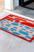 Feblilac Pink Sky and Sea PVC Coil Door Mat