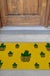 Yellow Cactus Door Mat