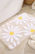 Feblilac Cute Daisy Bathmat, Pink/Blue/Green/Beige/Grey Floral Bathroom Rug