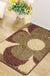 Feblilac Big Flower Tufted Bath Mat