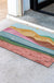 Feblilac Pink Mountains PVC Coil Door Mat