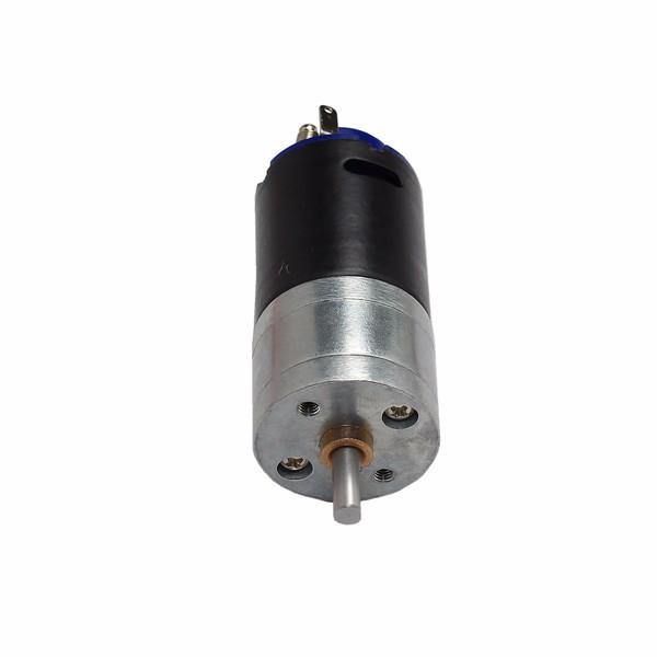 GM25-370 Motor DC 6.0/12.0V Black Brushed Motor 4mm Shaft Diameter Motor