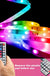 Led Strip Lights 60Ft 5050 RGB Flexible Led Lights with 44 Keys Remote Controller and 12V Power Supply