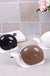 Hand Soap Dispenser Soap Dispenser Dish Soap Dispenser Cute Snail Soap Dispenser for Kitchen Bathroom Etc. (120ML) (Brown)