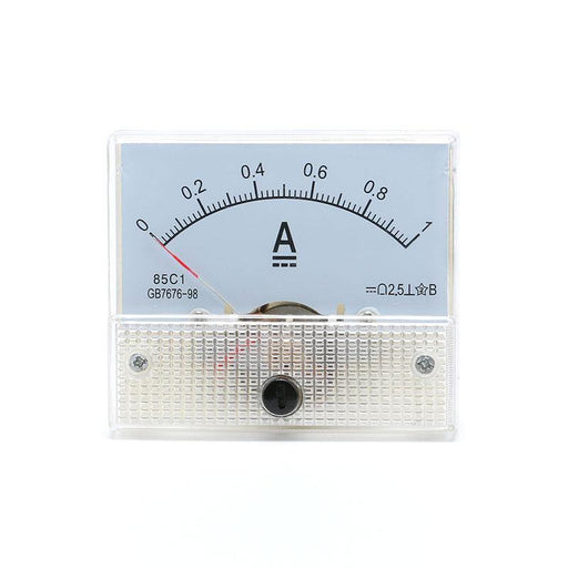 1PCS 85C1-A  3A 5A 10A 20A 30A100A DC Analog Meter Panel AMP Current Ammeter Gauge