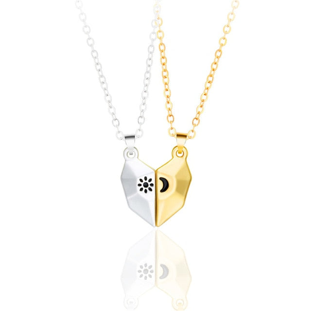 Korean Fashion Magnetic Couple Necklace - Okeihouse