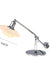 Adjustable Glass Desk Lamp At The Bedside