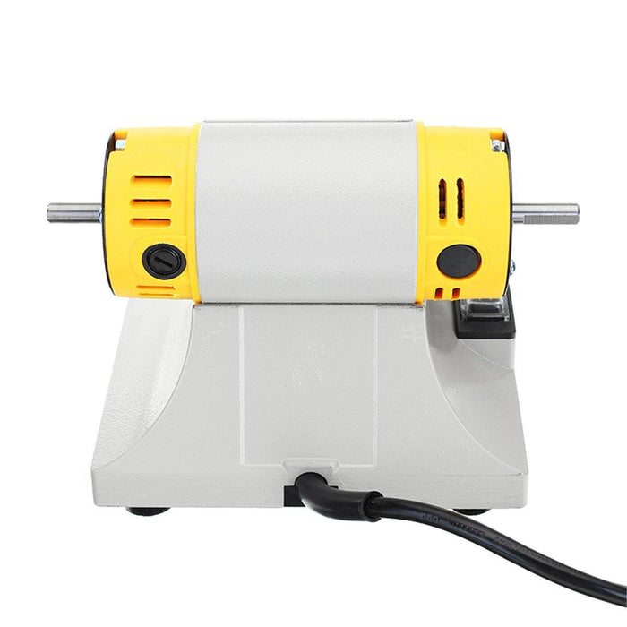 220V Adjustable Speed Mini Polishing Machine For Dental Jewelry Motor Lathe Bench Grinder Kit