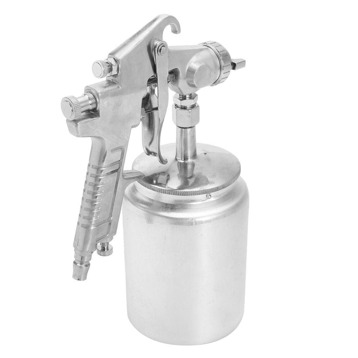 Heavy Duty Paint Suction Feed Spray Gun 3mm Large Nozzle 1L Pot Set-Up Sprayer