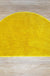 Solid Color Semicircle Bath Mat