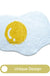 Feblilac Irregular Poached Egg Tufted Bath Mat