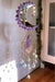 Garden Wind Chimes Crystal Wind Chimes Amethyst Crescent Wind Chimes