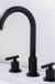 Black Split Faucet Basin Bathroom Cabinet