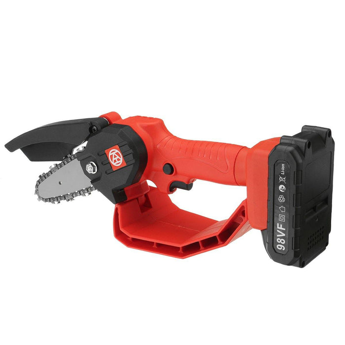 98VF 1180W Electric Cordless One-Hand Saw Chain Saw Woodworking With Guard Kit