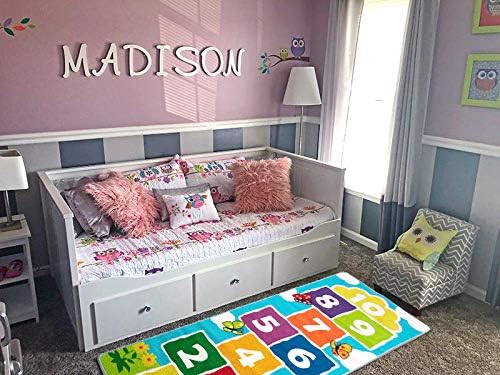 Game Runner Rug for Kids Bedroom Playroom, Children Carpet