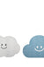 Cute Cartoon Cloud Door Mat, Dust-Removal Entryway Rug, Floor Mat for Home Entry, Non-Slip Carpet PVC Foot Mat