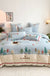 Forest 60 Long-staple Cotton Brushed Four-piece Set All Cotton Pure Towel Embroidery Thickening Bedding