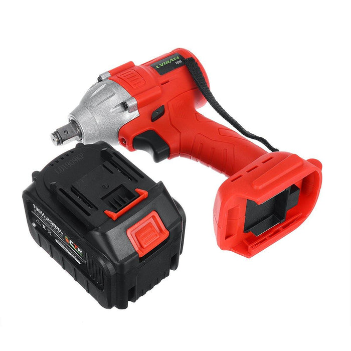 128VF/198VF 350Nm Brushless Electric Cordless Impact Wrench Drill Driver Kit