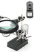 5 LED Light Magnifier Magnifying Glass Helping Hand Soldering Stand with 3 Lens