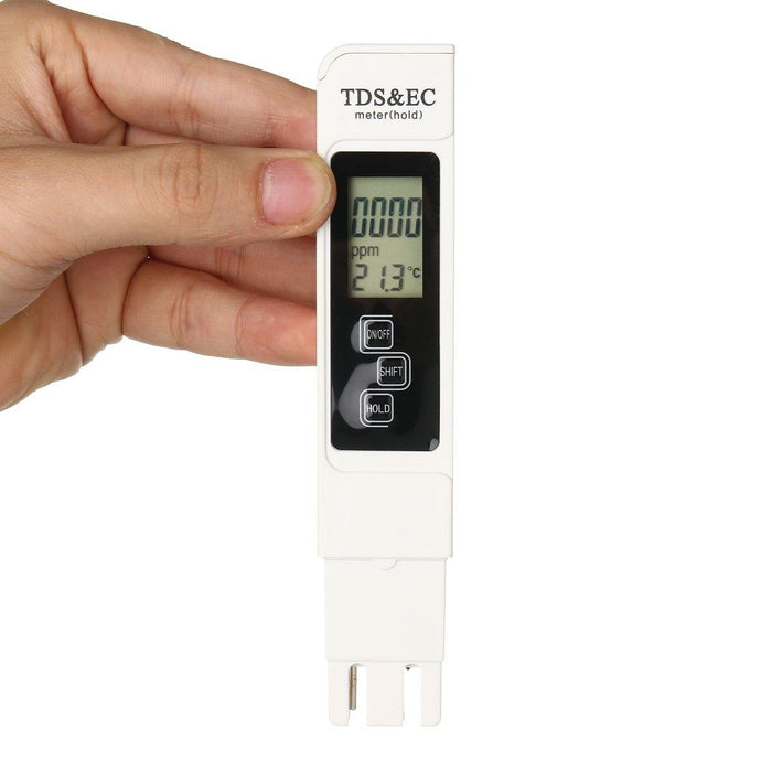 Salt Water Pool Fish Pond Test TDS Digital Salinity Temp Tester Meter Fish Care