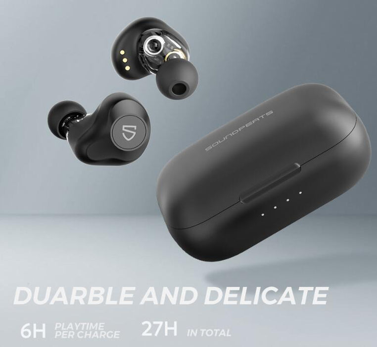 Dual Dynamic Drivers Wireless Earbuds Bluetooth