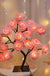 24 LED Rose Tree Lights USB Plug Table Lamp Fairy Flower Night Light for Home Party Christmas Wedding Bedroom Decoration Gift