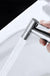 Stainless Steel Handheld Douche Bidet Sprayer Shower Head Toilet Adapter