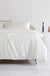 Cotton Four-piece Comforter Bed Hat In White