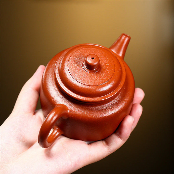 Coarse Sand Cinnabar Sand Dezhong 160cc Kung Fu Tea Set