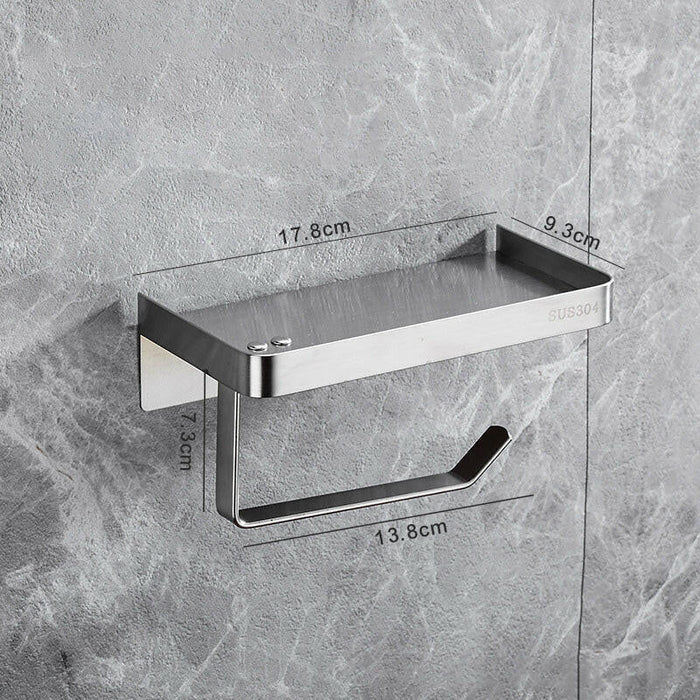 Stainless Steel Storage Tray Non-Drilling Tissue Holder