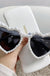 Cat Eye Heart Fashion Sunglasses - Okeihouse