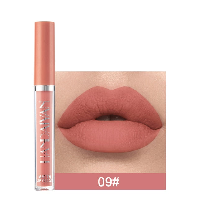 6PC Matte Velvet Lip Gloss Set - Okeihouse