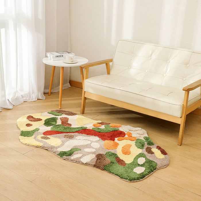 Feblilac Moss Tufted Bedroom Mat