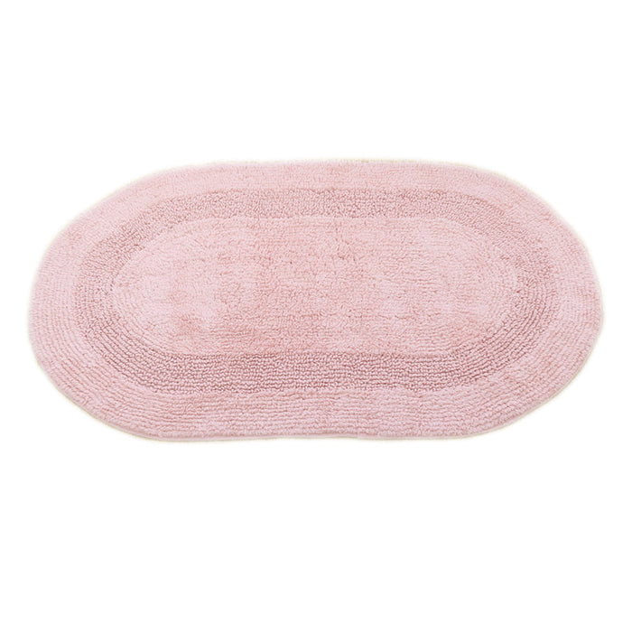 Feblilac Solid Double Sided Tufted Bath Mat