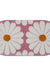 Feblilac Oval Colorful Daisy Tufted Bath Mat