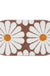 Feblilac Oval Colorful Daisy Tufted Bath Mat