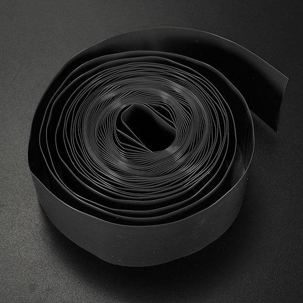 2M Flat 29.5MM 18.5MM PVC Heat Shrink Tubing For 18650 18500 Battery