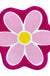 Feblilac Lovely Pink Daisy Flower Bathroom Mat Area Rug