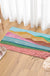 Feblilac Pink Mountains Tufted Bath Mat