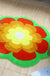 Feblilac Sun Flower Tufted Bathmat