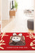 Feblilac Long Haired Rabbit PVC Coil Door Mat