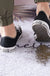 Feblilac Irregular Snow Capped Mountains and Forest PVC Coil Door Mat