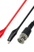 Cleqee P1260 Coaxial Cable Test lead kit BNC to BNC &Alligator Chip &Test Hook test lead