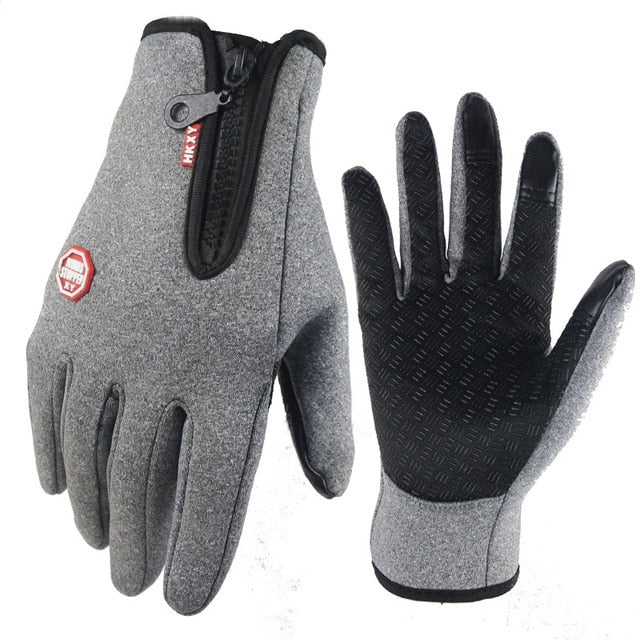 Unisex Touchscreen Thermal Full Finger Gloves - Okeihouse