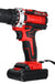 48V 25+3 Gear Rechargable Electric Drill Cordless Impact Drill With 1 or 2 Li-ion Battery With LED Working Light