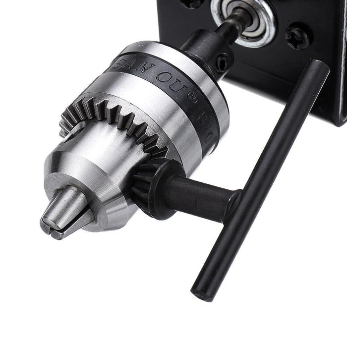 Machifit DC 12V Lathe Press 775 Motor With Miniature Hand Drill Chuck and Mounting Bracket